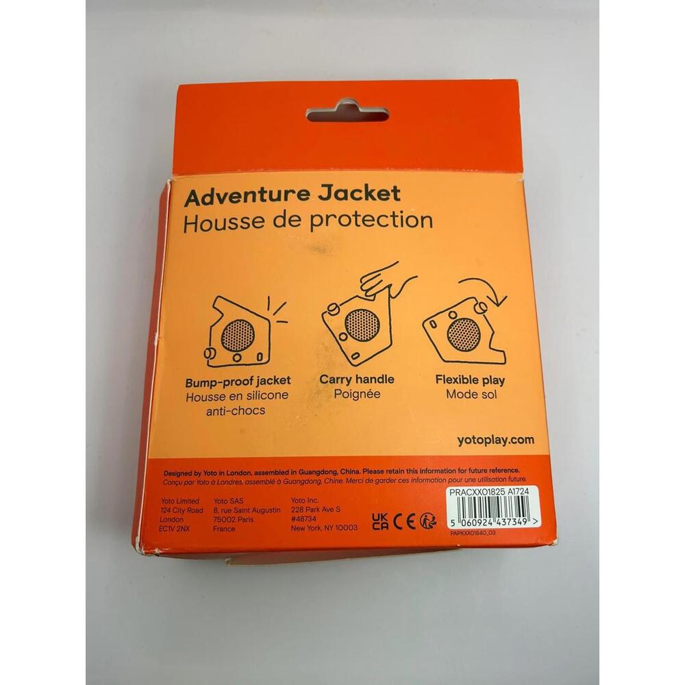 Yoto Adventure Jacket (3rd Generation) - Fruit Punch Orange Silicone Carry Case - Picture 4 of 4
